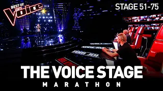 The Voice Stage Marathon | Part 3 | Stage 51-75