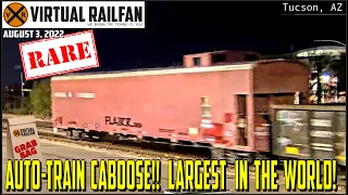 PEPSI RIG GETS LOCKED ON TRACKS IN LA GRANGE! RARE AUTO-TRAIN CABOOSE! LOTS OF GOOD CATCHES! 8/3/22