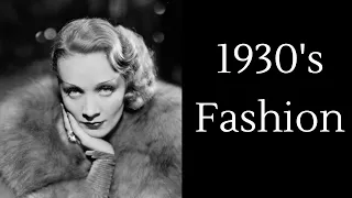 1930's Fashion - FASHION HISTORY SESSIONS