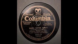 Lazy Levee Loungers - Shout, Sister, Shout! 1930