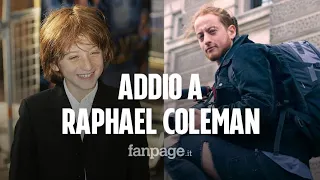 Morto Raphael Coleman, giovane star di Tata Matilda: aveva solo 25 anni