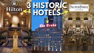 Historic Hotel Tours | Luxury Escapes in Chicago: Palmer House, The Drake, Hilton Chicago