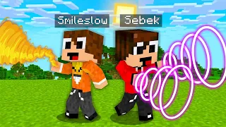 SmileSlow i JA ZOSTALIŚMY SUPER BOHATERAMI DZIĘKI SUPER MOCĄ w Minecraft!