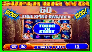 **SUPER BIG WIN!** SO MANY SPINS!😯Napoleon and Josephine WMS Slot Machine Bonus