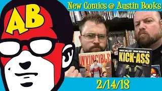 New Comics @ Austin Books 2/14/18