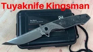 Tuyaknife Kingsman Knife   Lightweight / sophisticated & crazy smooth !