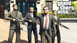 JOINING THE MAFIA  - MICHAEL JOINS THE MOB!! (GTA 5 Mods)