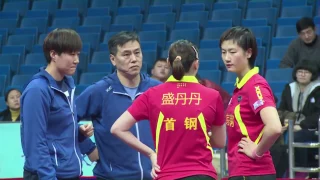 2016 China Super League: Ding Ning/Sheng Dandan VS Sun Mingyang/Liu Xin [Full Match/Chinese|HD]