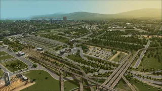 Cities: Skylines 0-200k Buildlapse/Timelapse Build of an American Mega City