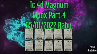 Part 4 = Tc 4d Magnum Mbox 05/01/2022 Rabu.