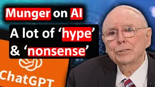 Charlie Munger slams AI "hype" and "nonsense": Says AI is overhyped and a buzzword