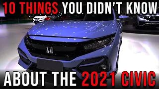 2021 Honda Civic Tips and Tricks - What the Dealership isn't Showing you...