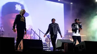 50 Cent Performs BMF Theme Song "Wish Me Luck" With Snoop Dogg & Moneybagg Yo