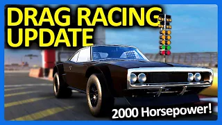 I Built a 2000 Horsepower Drag Racing Charger in Car Mechanic Simulator