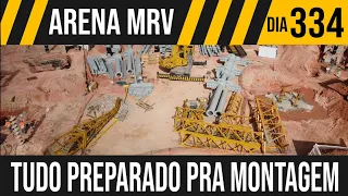 ARENA MRV | 3/10 TUDO PRONTO PRA MONTAGEM | 20/03/2021