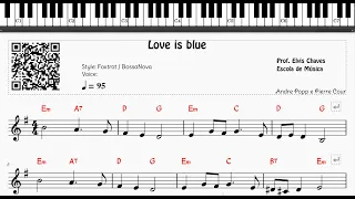 🎼 Love is blue - 218 - Paul Mauriat - Tutorial Partitura Fácil 2