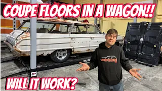 Will Coupe Floors Fit In A Wagon?? Complete Floor Pan Install.