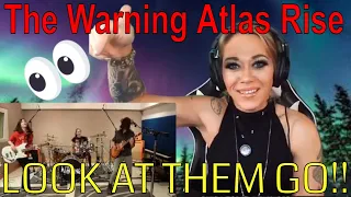 The Warning Atlas Rise METALLICA COVER Just Jen FIRST Reaction | HOLY SMOKES! YOU HAVE BEEN WARNED!