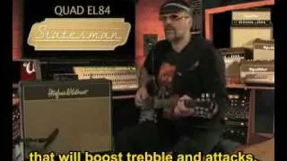 Judge Fredd and the Statesman Quad EL84 Hughes & Kettner