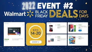 2022 Walmart Black Friday EVENT #2 Sneak Peek | 11/14-11/20 | Tips & Tricks