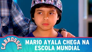 Mario Ayala chega na Escola Mundial e promete aprontar com professora Helena | Carrossel 2022