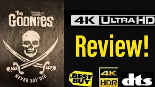 The Goonies (1985) 4K UHD Blu-ray Steelbook Review!