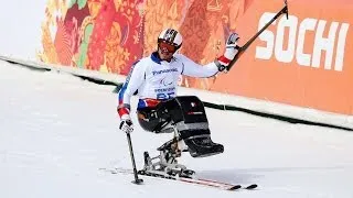 Cyril More (1st run) | Men's giant slalom sitting | Alpine skiing | Sochi 2014 Paralympics