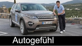 All-new Land Rover Discovery Sport HSE FULL REVIEW with offroad test driven - Autogefühl