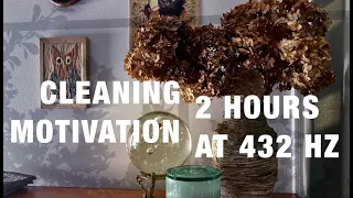 CLEANING MOTIVATION 2 hrs @ 432hz with Subliminal Affirmations | Declutter, Organize, Focus