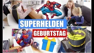 Leonas 6. Geburtstag | Superhelden Party & Geschenke | Isabeau