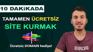 Ücretsiz Site Nasıl Kurulur Sadece 10 DAKİKADA Ücretsiz Site Kurma