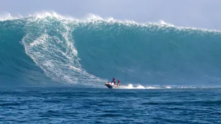 Tow Surfing 50ft+ Hawaii Biggest Swell in Years (I'm Terrified)