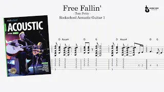 Rockschool Acoustic Guitar Grade 1 - Free Fallin'