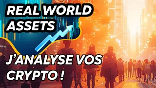 REAL WORLD ASSETS (RWA) J'ANALYSE VOS CRYPTO ! 🔥ONDO ATR PENDLE MPL 🚀