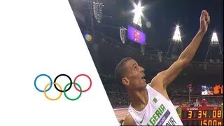 Taoufik Makhloufi (ALG) Wins Men's 1500m Gold - Highlights - London 2012 Olympics