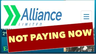 ALLIANCE LIMITED | NOT PAYING ANYMORE | 26th JUNE 2020 |