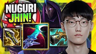 NUGURI IS A MONSTER WITH JHIN! - FPX Nuguri Plays Jhin ADC vs Samira! | Season 11