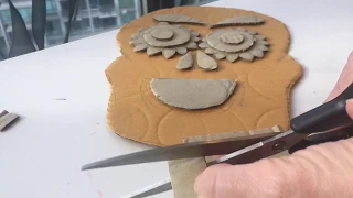 Cardboard Relief Mask