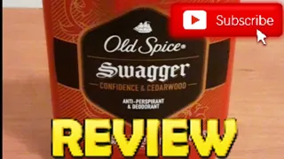 Old Spice Swagger Deodorant Review