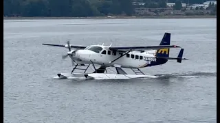 Harbour Air Cessna Grand Caravan Takeoff, Comox Harbour