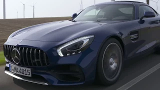 Mercedes-AMG GT brilliant blue metallic Driving Video