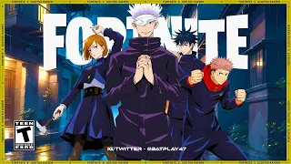 Break the Curse with Jujutsu Kaisen Fortnite Teaser Trailer with Jujutsu Kaisen Skin Bundle