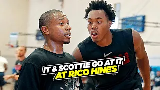 Isaiah Thomas & Scottie Barnes GO AT IT at Rico Hines Runs!!