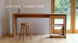 ISHITANI - Making an Oak Desk - mitered dovetail joint -