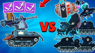 EPIC TANK FLAK and BOUNCY BULLETS VS ALL BOSSES in Hills of Steel. Tank Boss Battle