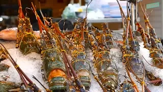 Thailand Street Food  | The BIGGEST RAINBOW LOBSTER 2 kg Cooked with Butter & Cheese