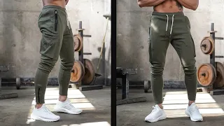7 Мужские спортивные штаны с Алиэкспресс Aliexpress Men's Sports pants Крутые вещи из Китая Топ 2021