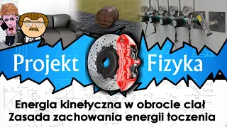 Energia kinetyczna ruchu obrotowego i zachowanie energii, №51 ⚛ Projekt Fizyka