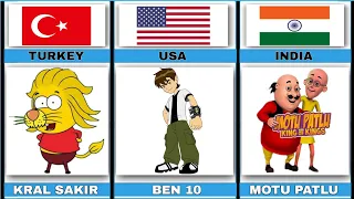 Cartoons From Different Countries 2024