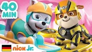 PAW Patrol | 35 MINUTEN der besten Rettungen durch Rubble! | Nick Jr.